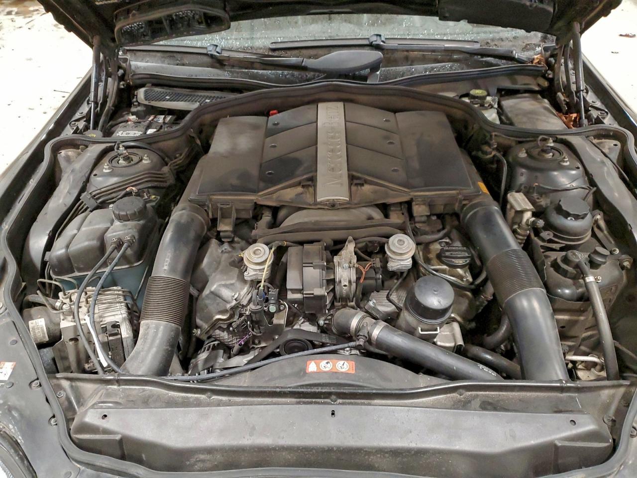 2005 Mercedes-benz Sl 500 Black vin: WDBSK75F85F092325