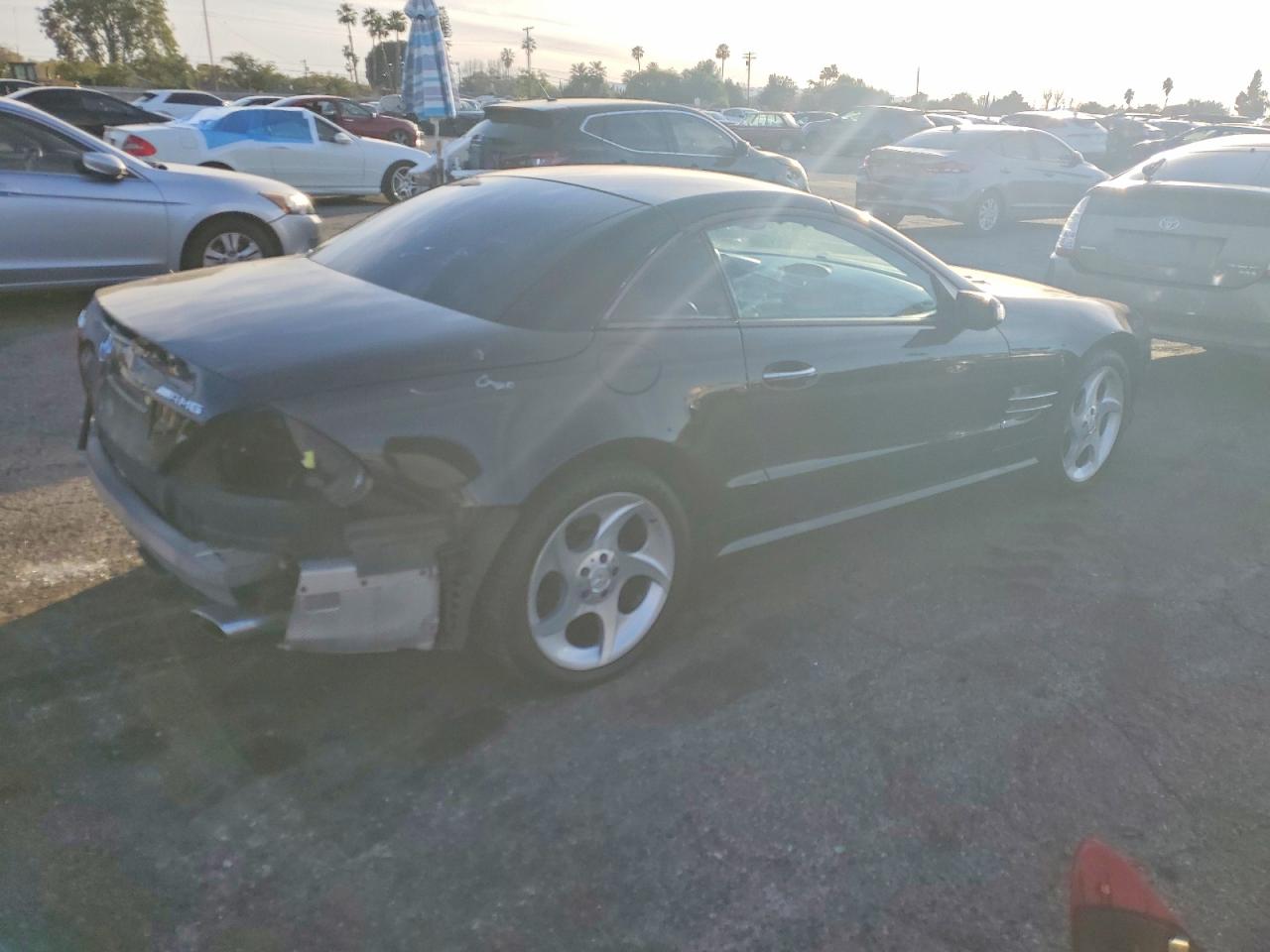 2005 Mercedes-benz Sl 500 Black vin: WDBSK75F85F101721