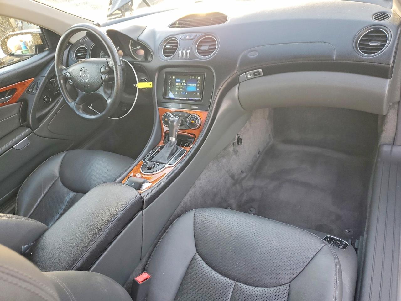 2005 Mercedes-benz Sl 500 Black vin: WDBSK75F85F101721