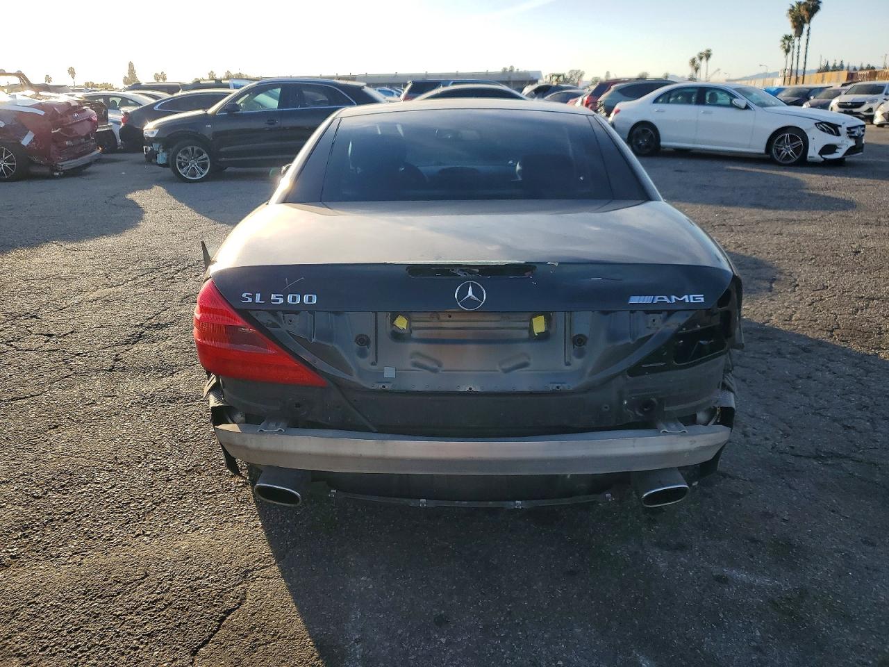 2005 Mercedes-benz Sl 500 Black vin: WDBSK75F85F101721