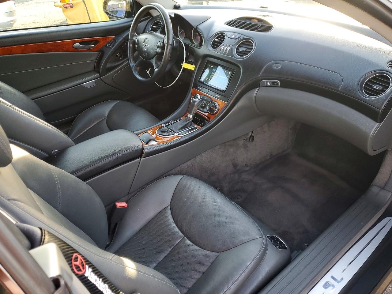 2005 Mercedes-benz Sl 500 Black vin: WDBSK75F85F101721