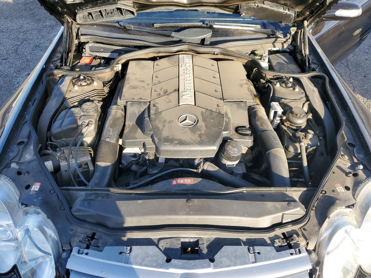 2005 Mercedes-benz Sl 500 Black vin: WDBSK75F85F101721