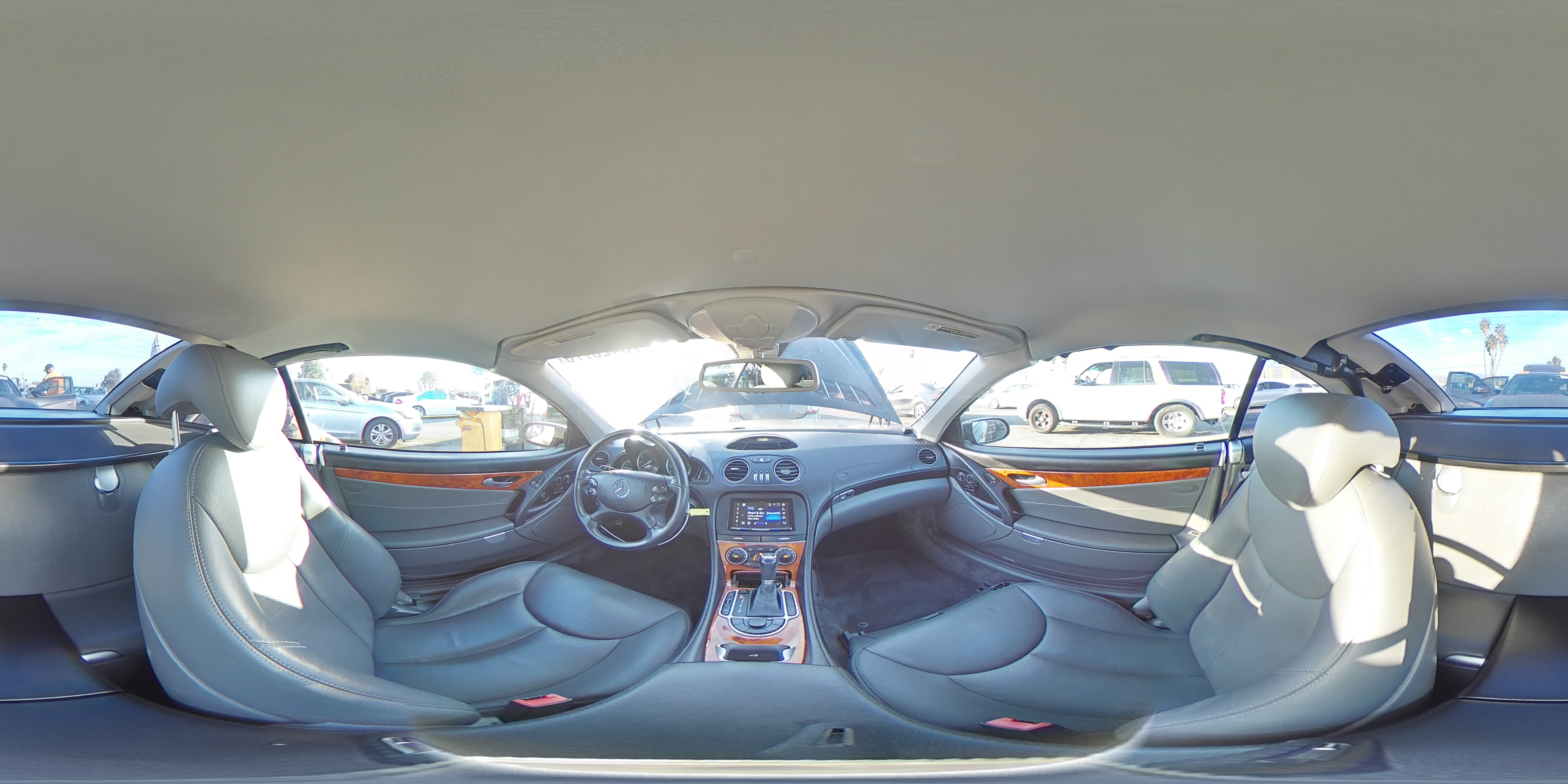 2005 Mercedes-benz Sl 500 Black vin: WDBSK75F85F101721