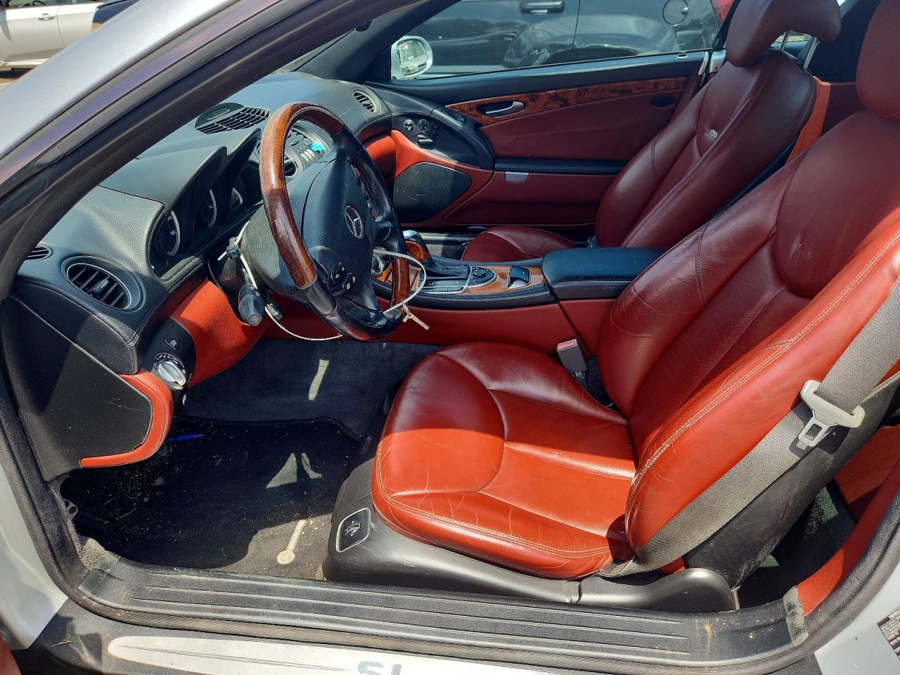 2003 Mercedes-benz Sl 500r Silver vin: WDBSK75F93F052543