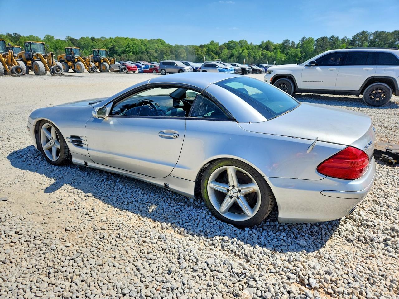 2004 Mercedes-benz Sl-class Silver vin: WDBSK75F94F077881