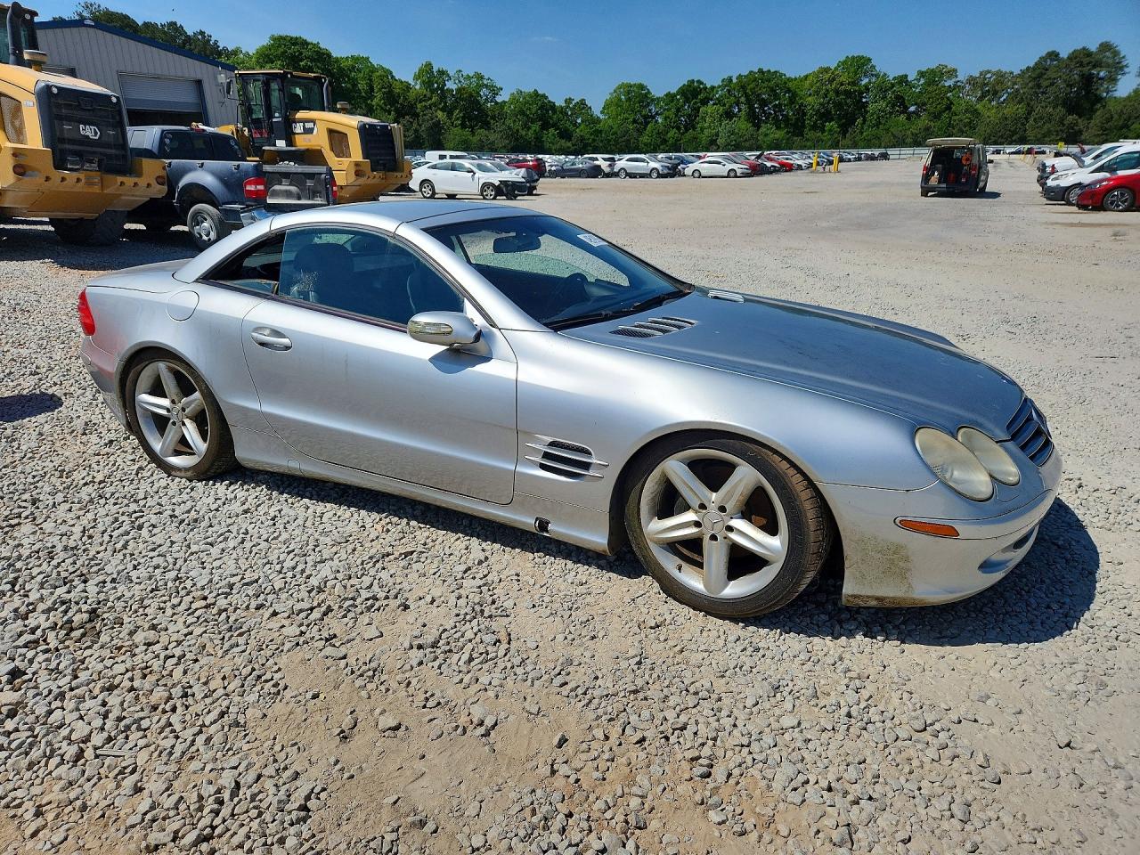 2004 Mercedes-benz Sl-class Silver vin: WDBSK75F94F077881