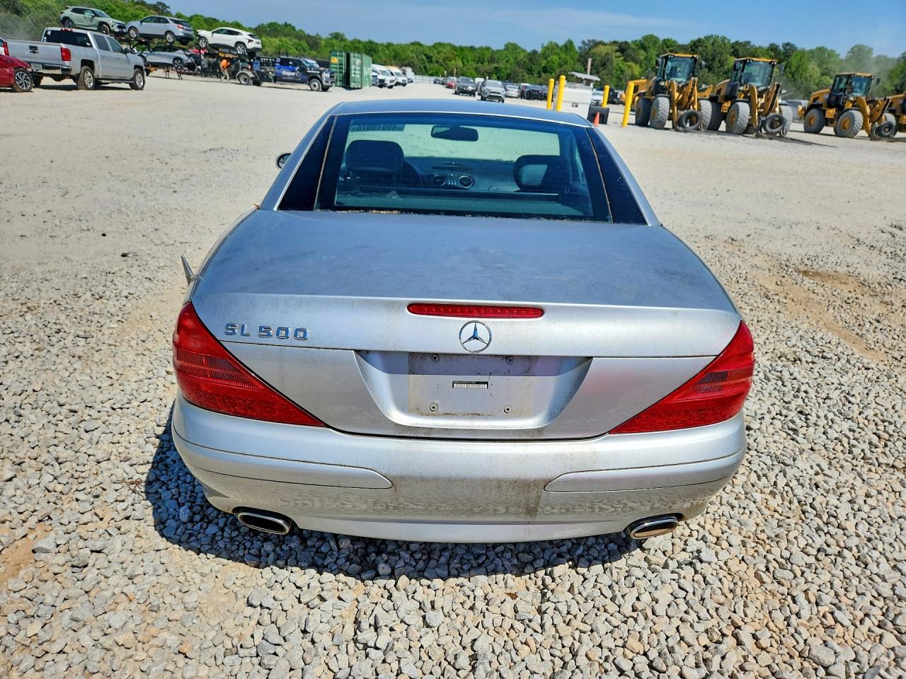 2004 Mercedes-benz Sl-class Silver vin: WDBSK75F94F077881