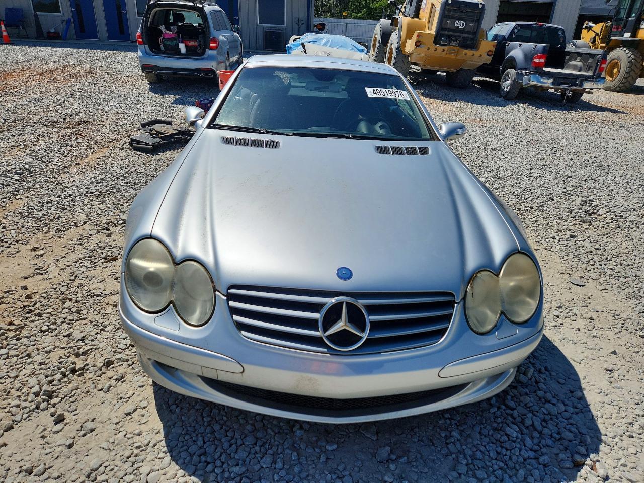 2004 Mercedes-benz Sl-class Silver vin: WDBSK75F94F077881