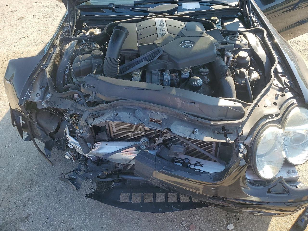 2005 Mercedes-benz Sl 500 Black vin: WDBSK75F95F092382
