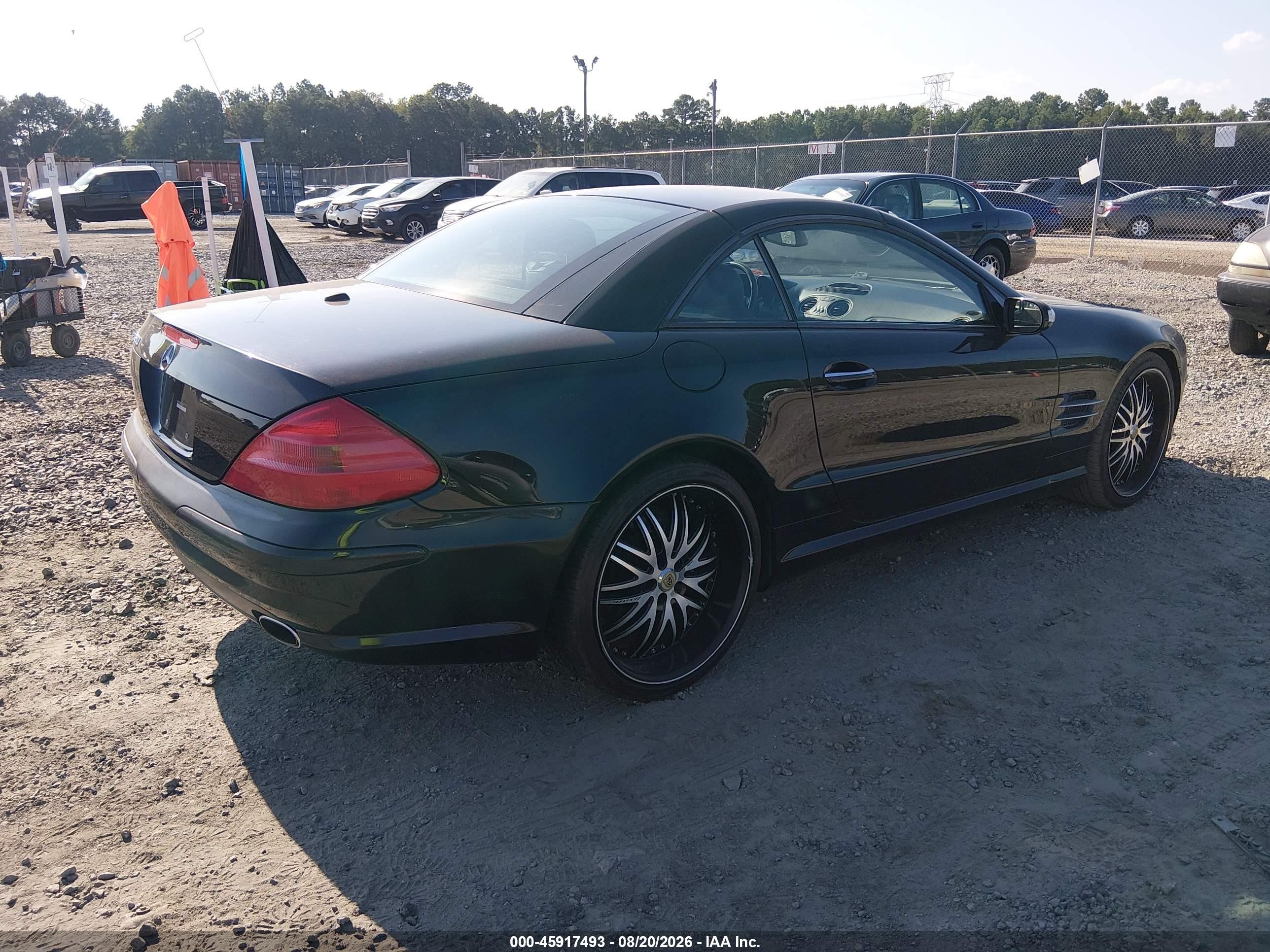 2006 Mercedes-benz Sl 500   Black vin: WDBSK75F96F108226