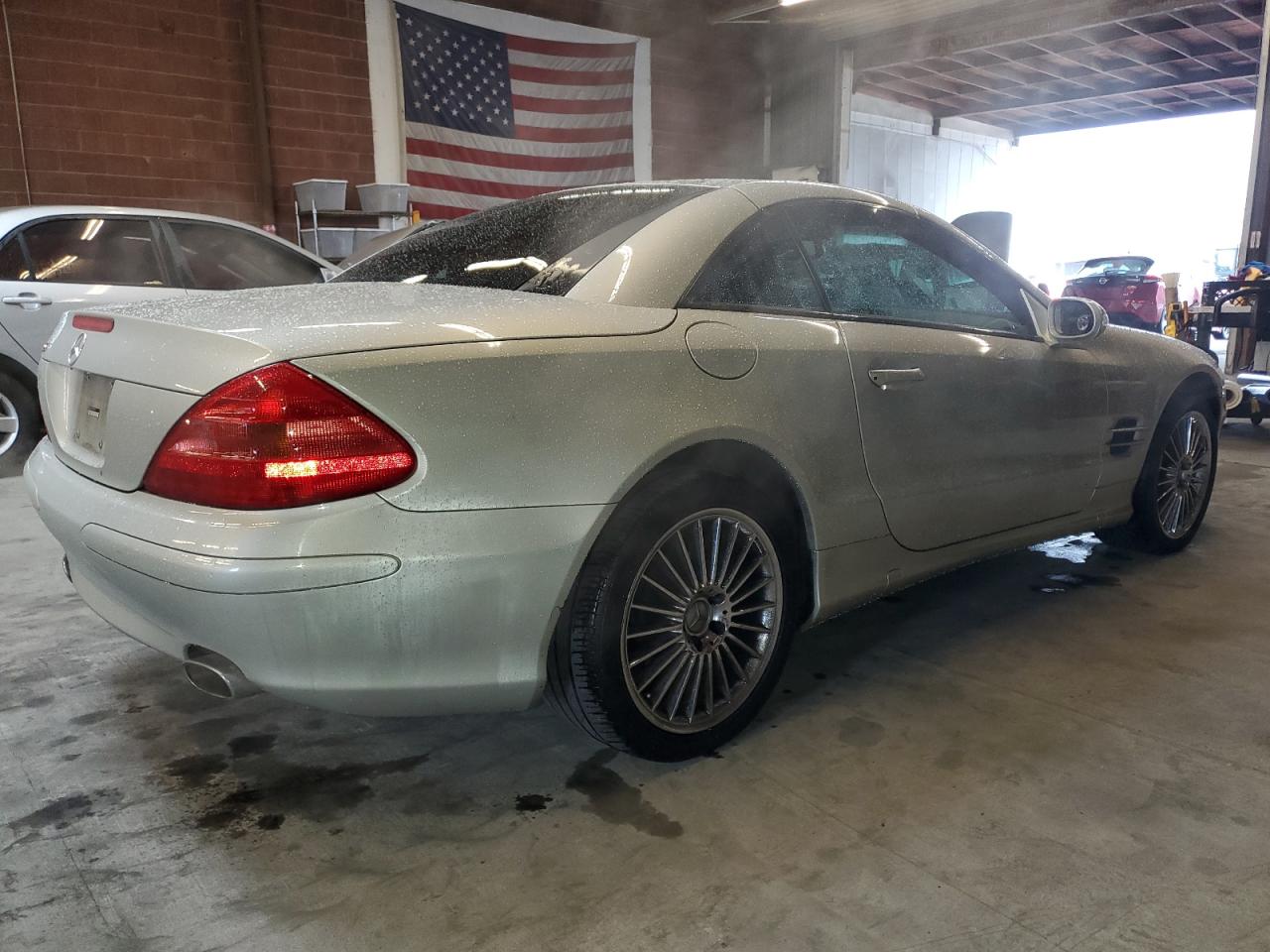 2003 Mercedes-benz Sl 500r Silver vin: WDBSK75FX3F009779