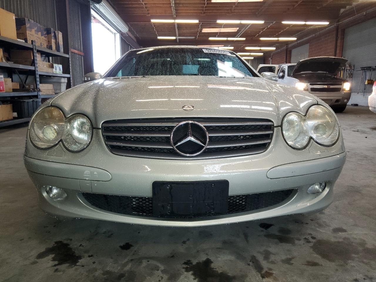 2003 Mercedes-benz Sl 500r Silver vin: WDBSK75FX3F009779
