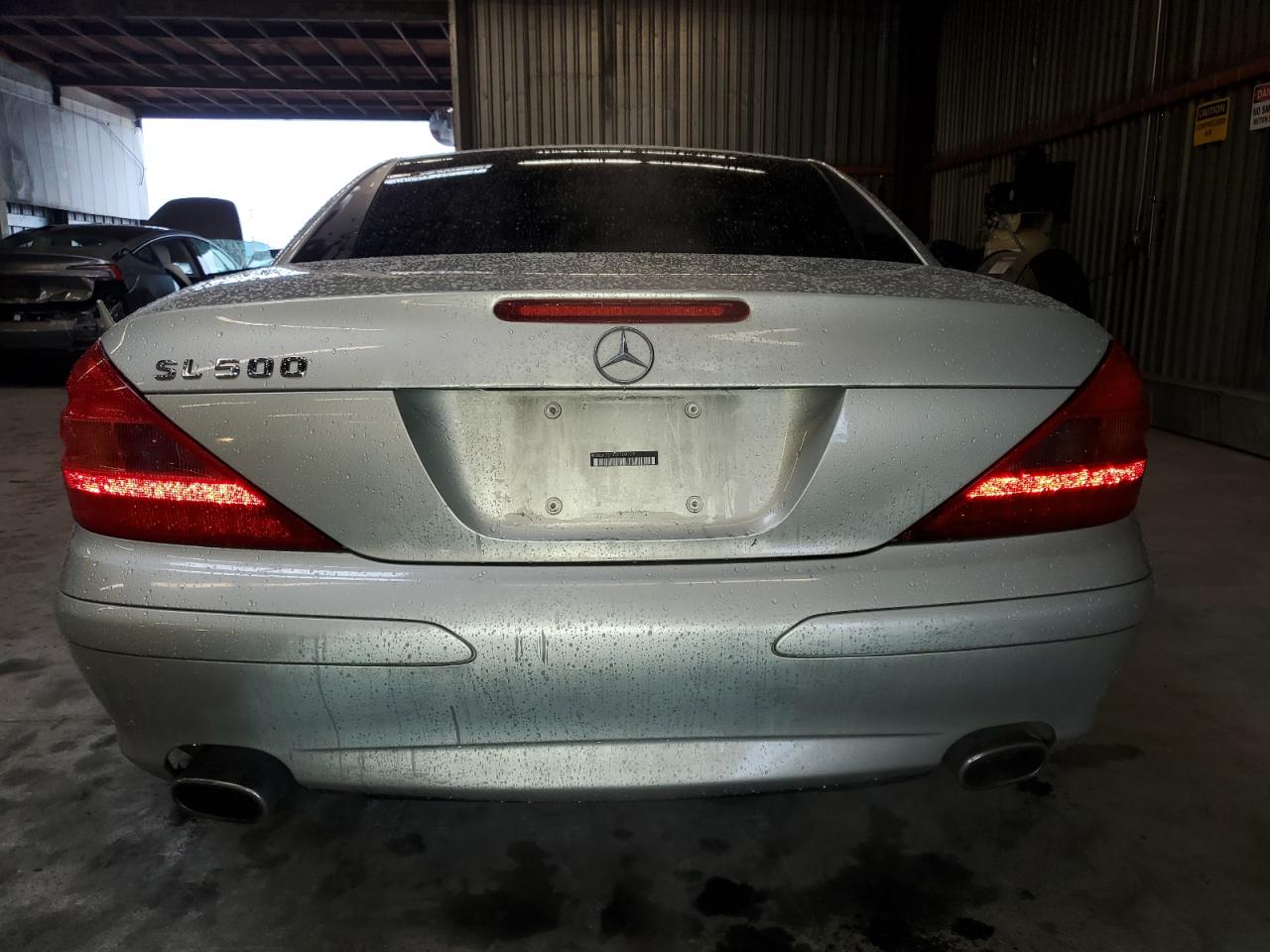 2003 Mercedes-benz Sl 500r Silver vin: WDBSK75FX3F009779