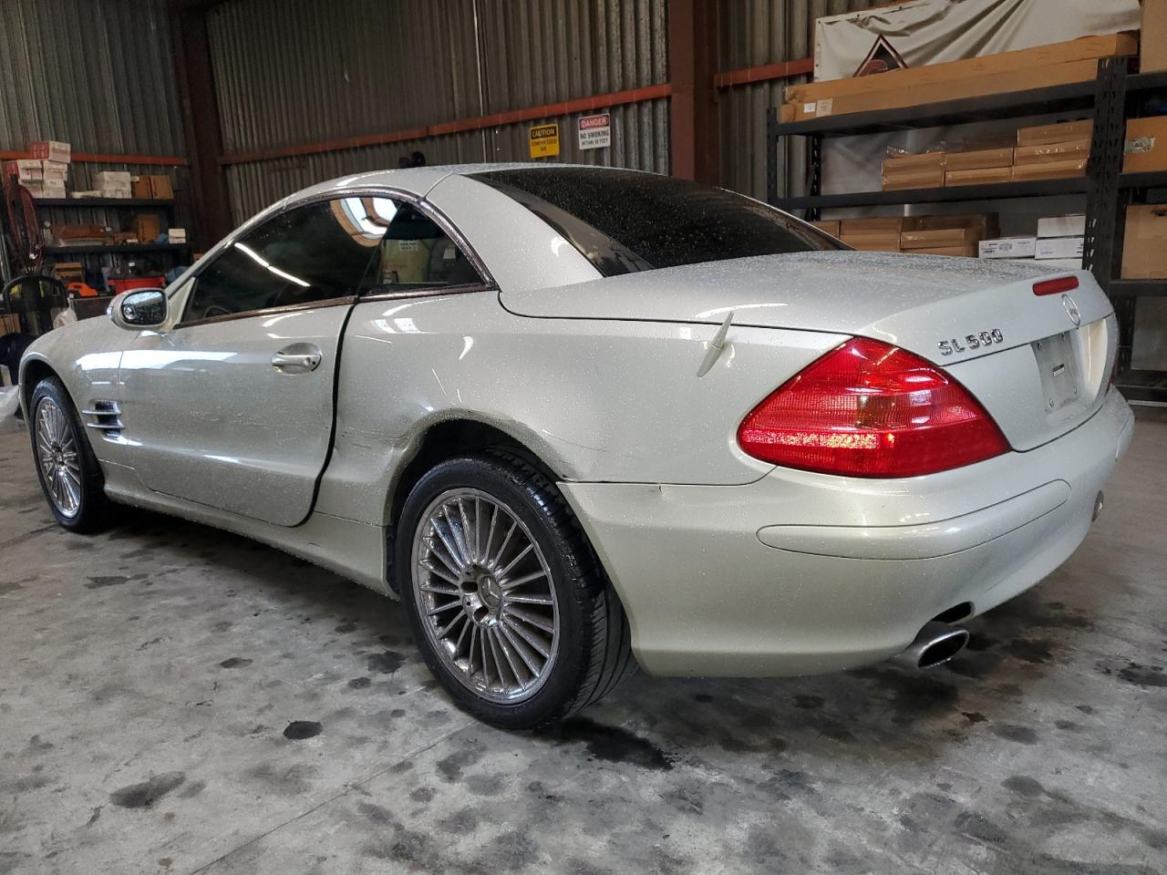 2003 Mercedes-benz Sl 500r Silver vin: WDBSK75FX3F009779