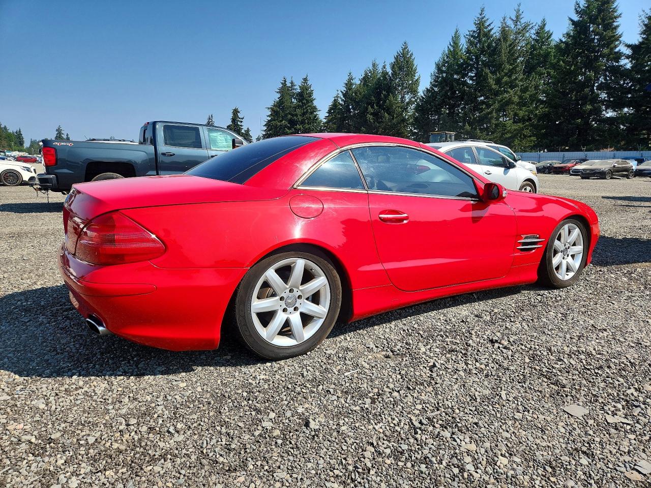 2003 Mercedes-benz Sl 500r Red vin: WDBSK75FX3F050560