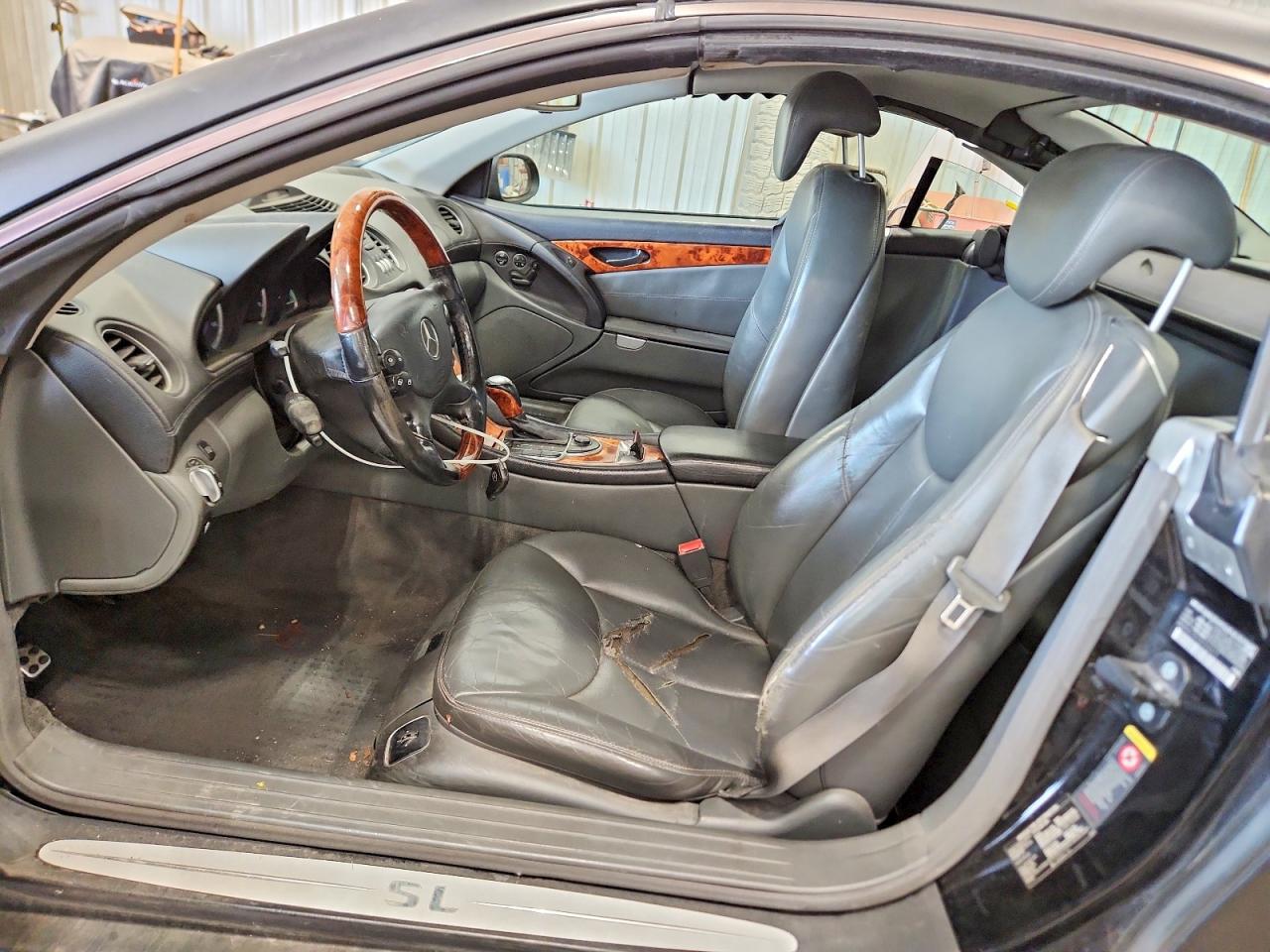 2003 Mercedes-benz Sl 500r Black vin: WDBSK75FX3F059677