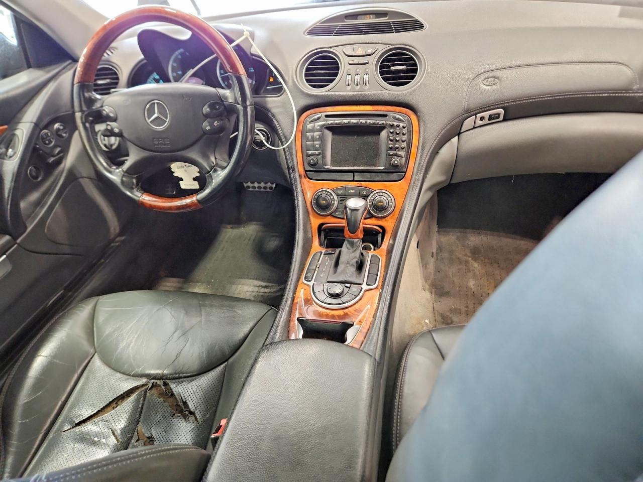 2003 Mercedes-benz Sl 500r Black vin: WDBSK75FX3F059677