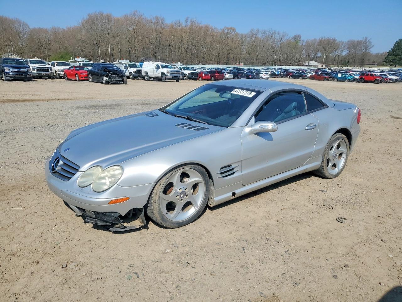 2004 Mercedes Benz Sl 500 Silver vin: WDBSK75FX4F064802