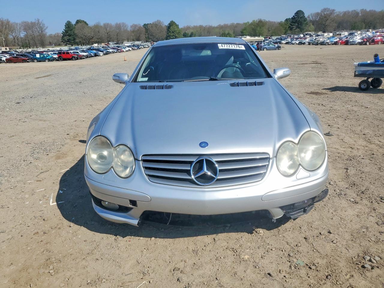 2004 Mercedes Benz Sl 500 Silver vin: WDBSK75FX4F064802