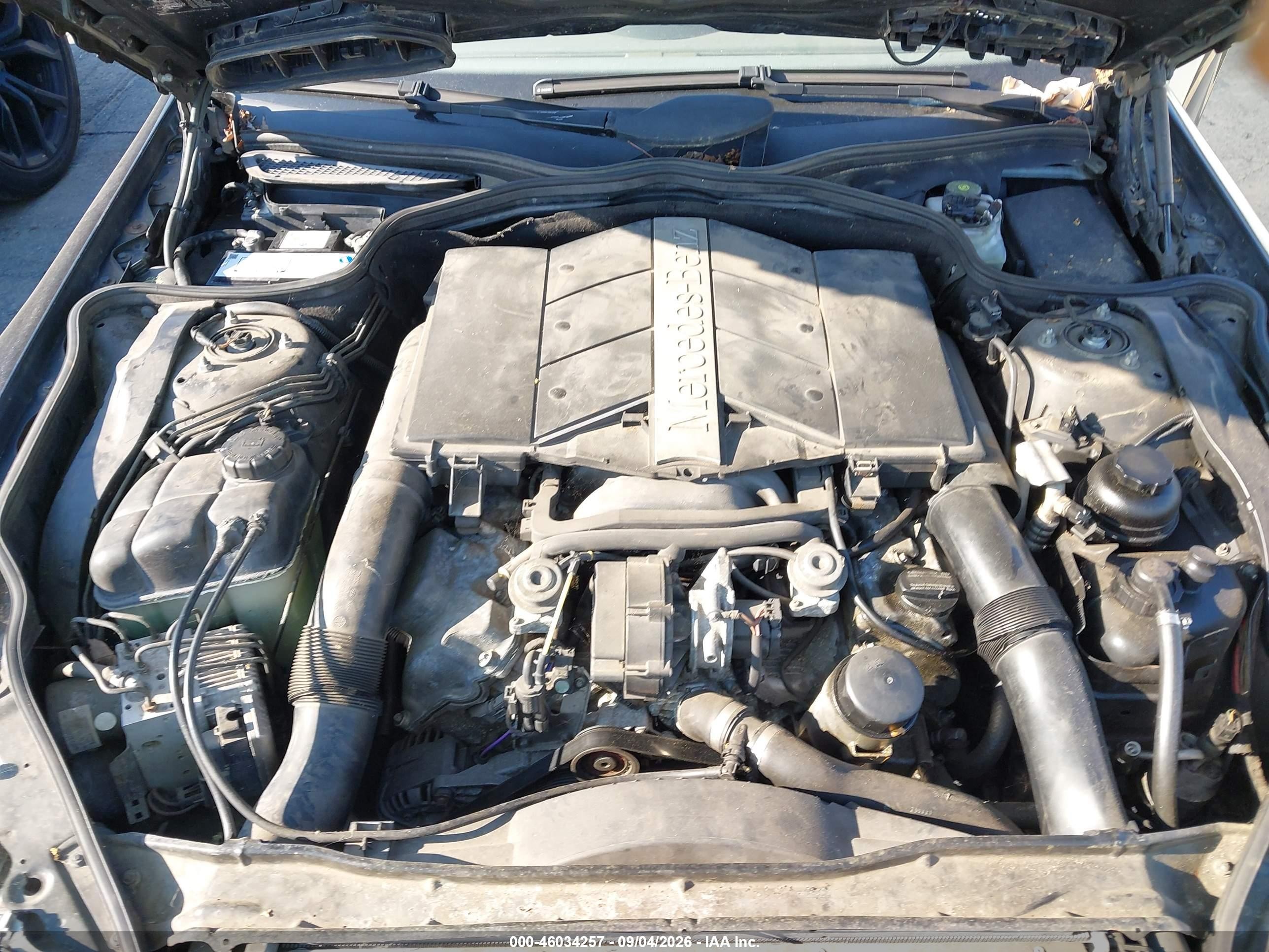 2004 Mercedes-benz Sl 500 Black vin: WDBSK75FX4F066758