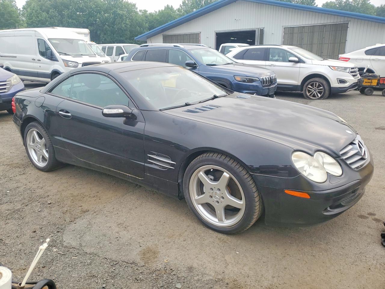 2004 Mercedes-benz Sl 500 Black vin: WDBSK75FX4F066940