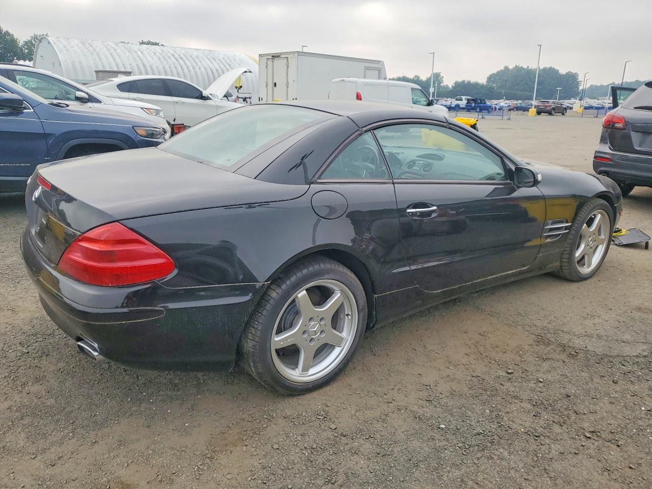 2004 Mercedes-benz Sl 500 Black vin: WDBSK75FX4F066940
