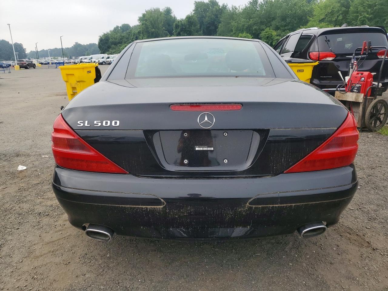 2004 Mercedes-benz Sl 500 Black vin: WDBSK75FX4F066940