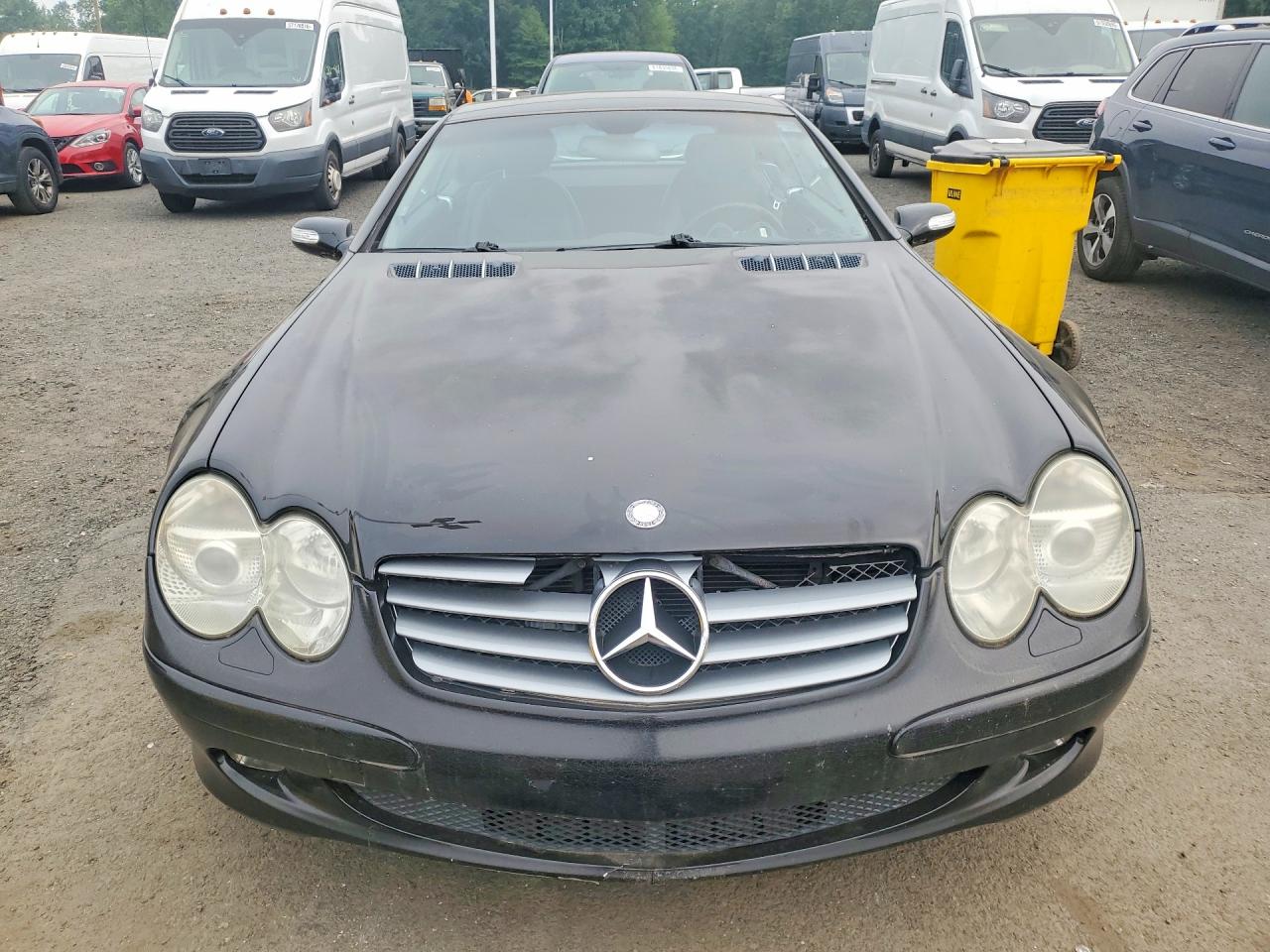 2004 Mercedes-benz Sl 500 Black vin: WDBSK75FX4F066940