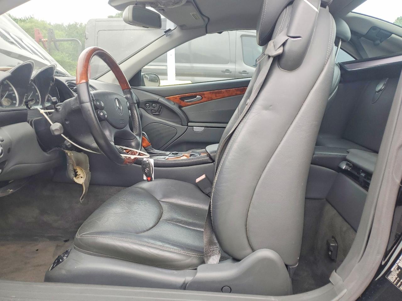 2004 Mercedes-benz Sl 500 Black vin: WDBSK75FX4F066940