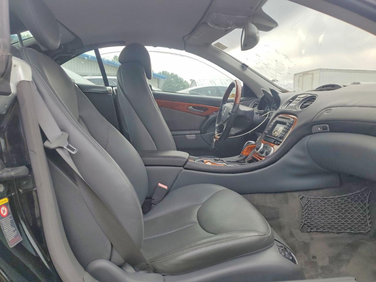 2004 Mercedes-benz Sl 500 Black vin: WDBSK75FX4F066940