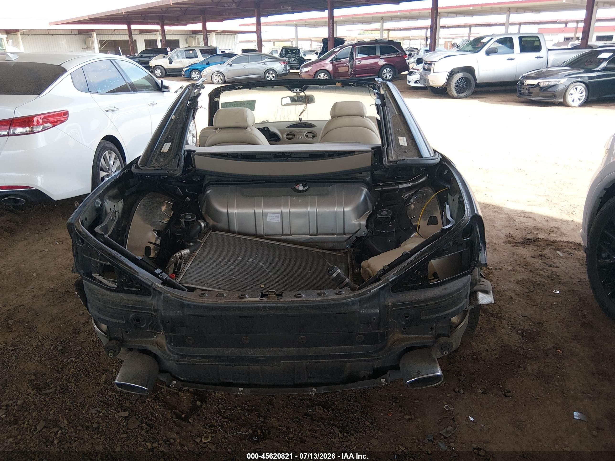 2004 Mercedes-benz Sl 500   Black vin: WDBSK75FX4F075735
