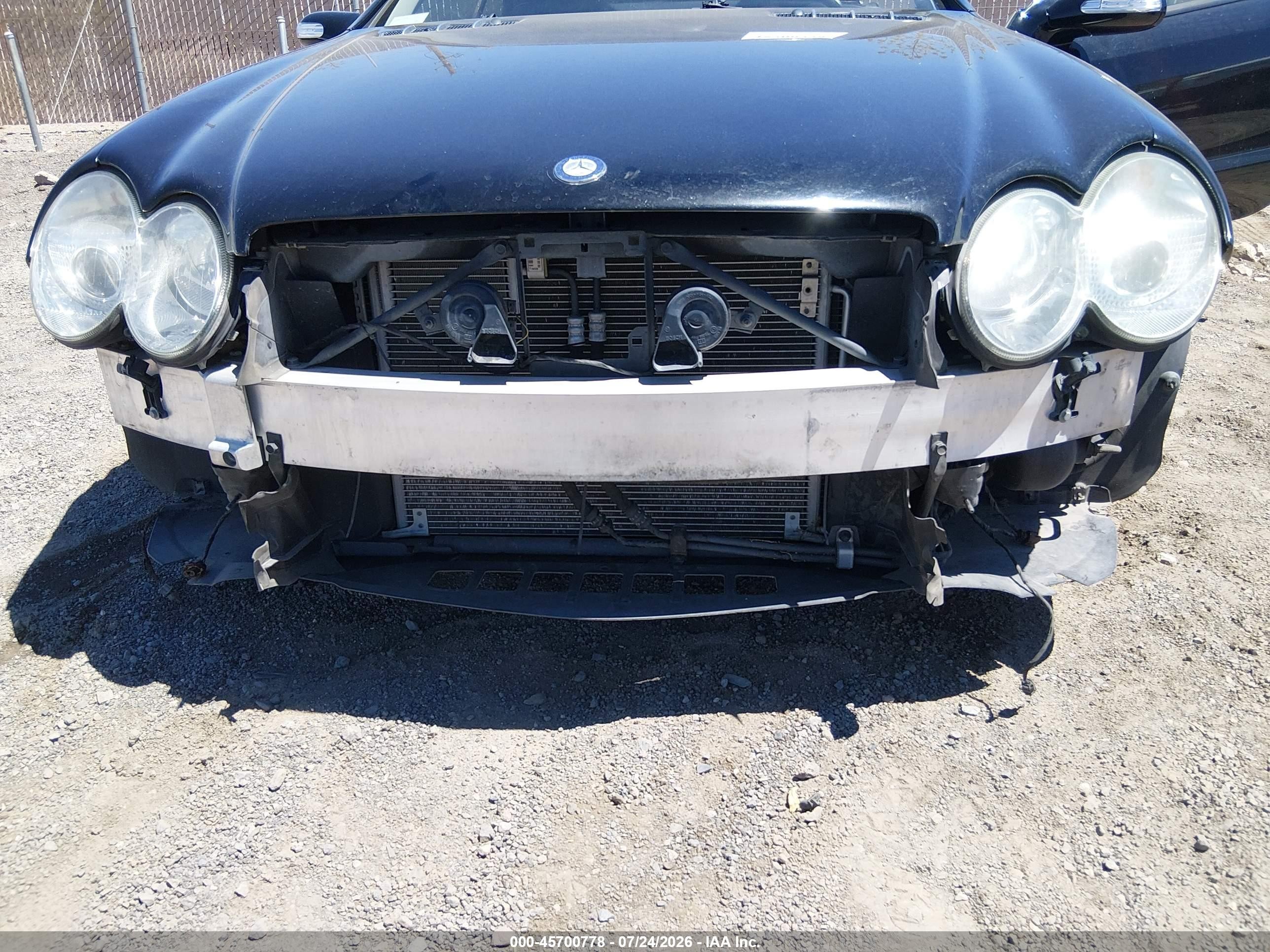 2004 Mercedes-benz Sl 500   Черный vin: WDBSK75FX4F084757