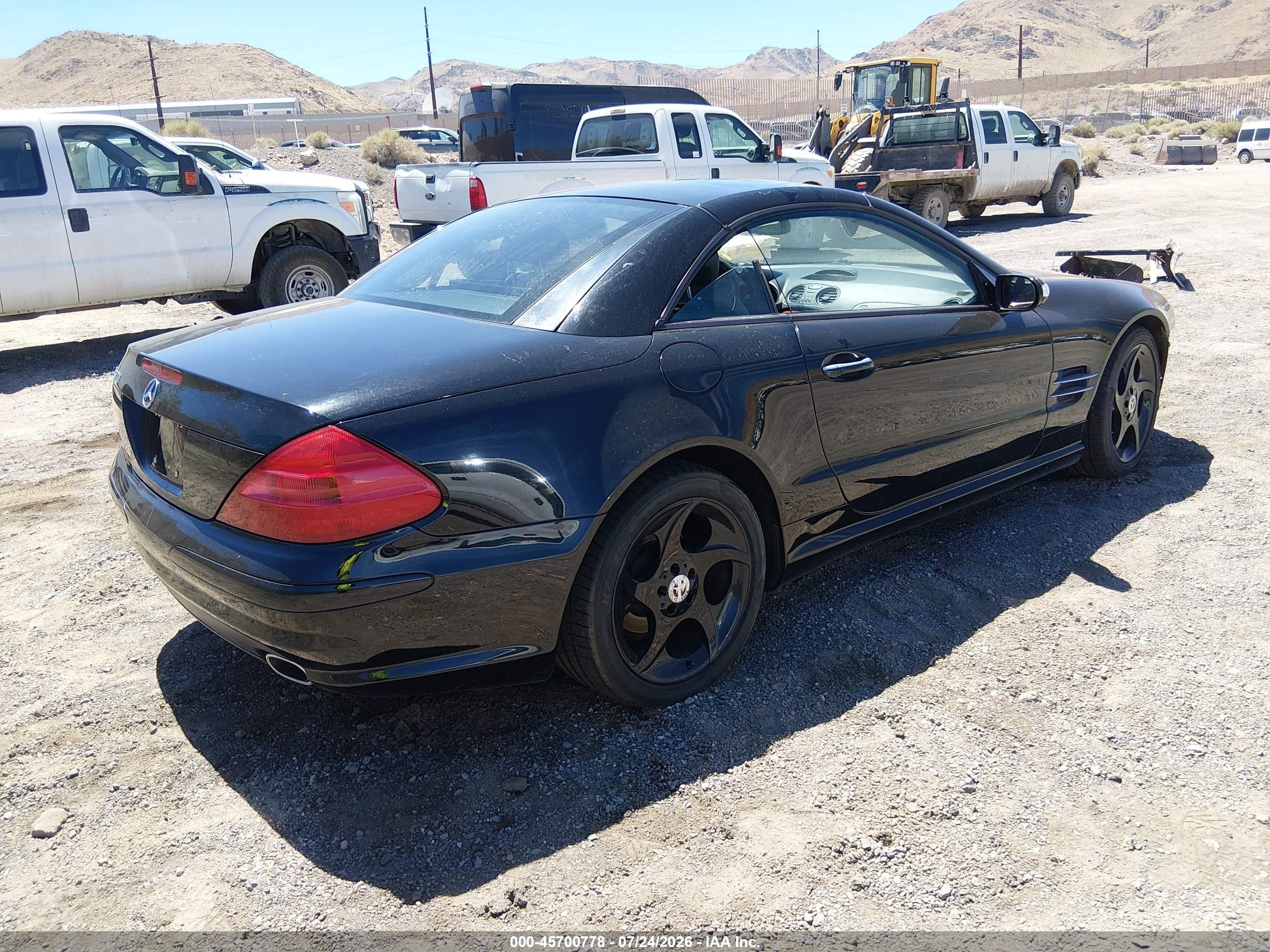 2004 Mercedes-benz Sl 500   Черный vin: WDBSK75FX4F084757