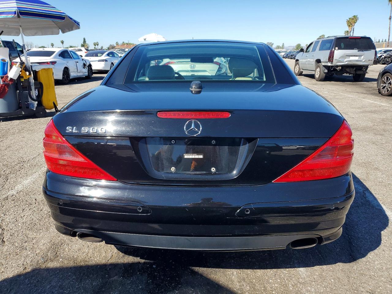 2005 Mercedes-benz Sl 500 Black vin: WDBSK75FX5F102952
