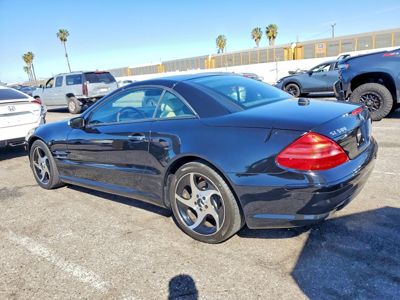 2005 Mercedes-benz Sl 500 Black vin: WDBSK75FX5F102952