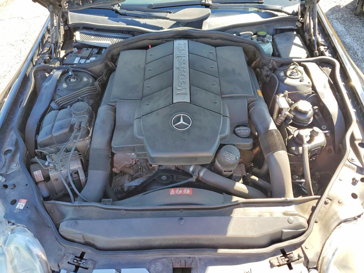 2005 Mercedes-benz Sl 500 Black vin: WDBSK75FX5F102952