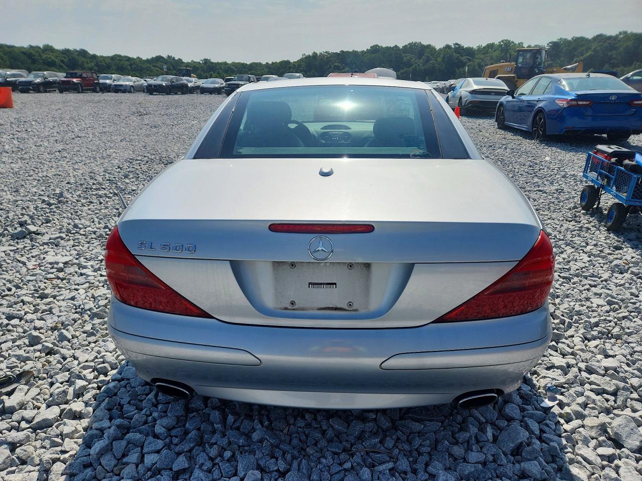 2006 Mercedes-benz Sl 500 Серебряный vin: WDBSK75FX6F108820