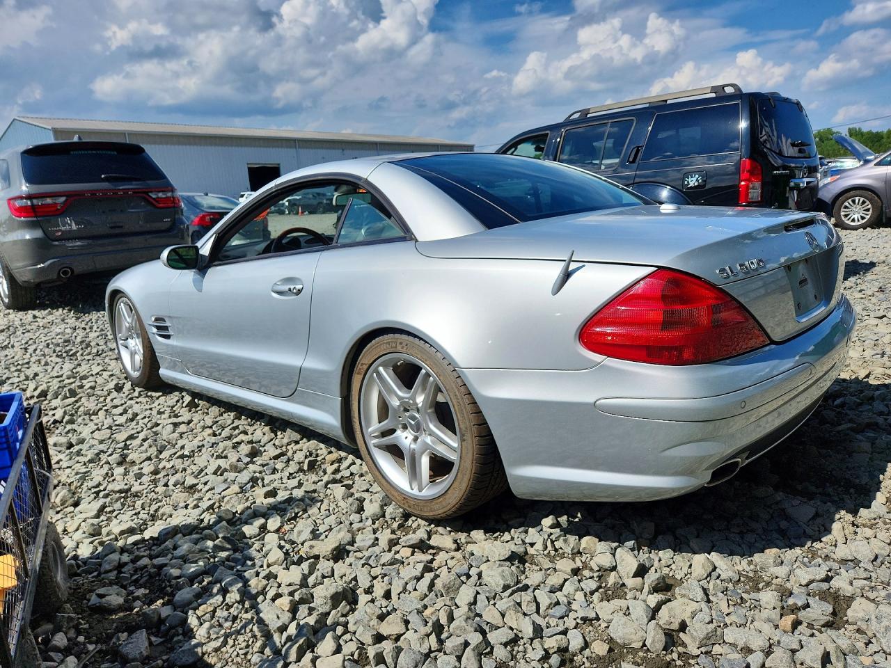 2006 Mercedes-benz Sl 500 Silver vin: WDBSK75FX6F110809