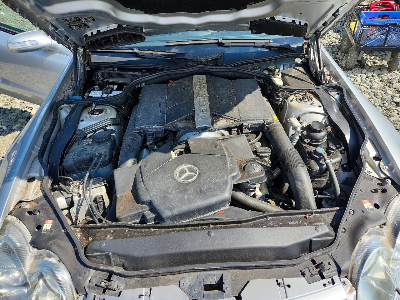 2006 Mercedes-benz Sl 500 Silver vin: WDBSK75FX6F110809