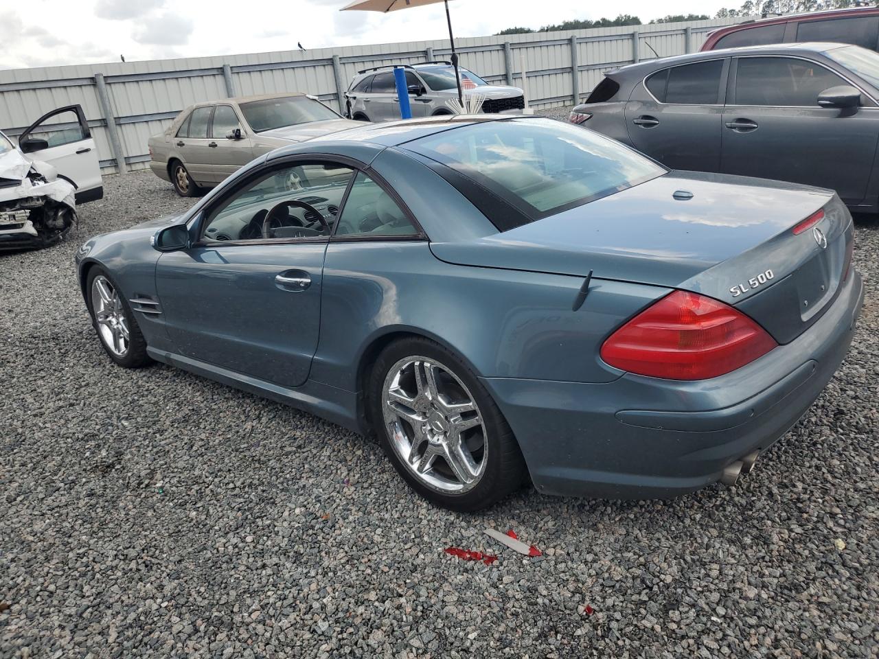 2006 Mercedes-benz Sl 500 Бирюзовый vin: WDBSK75FX6F110910