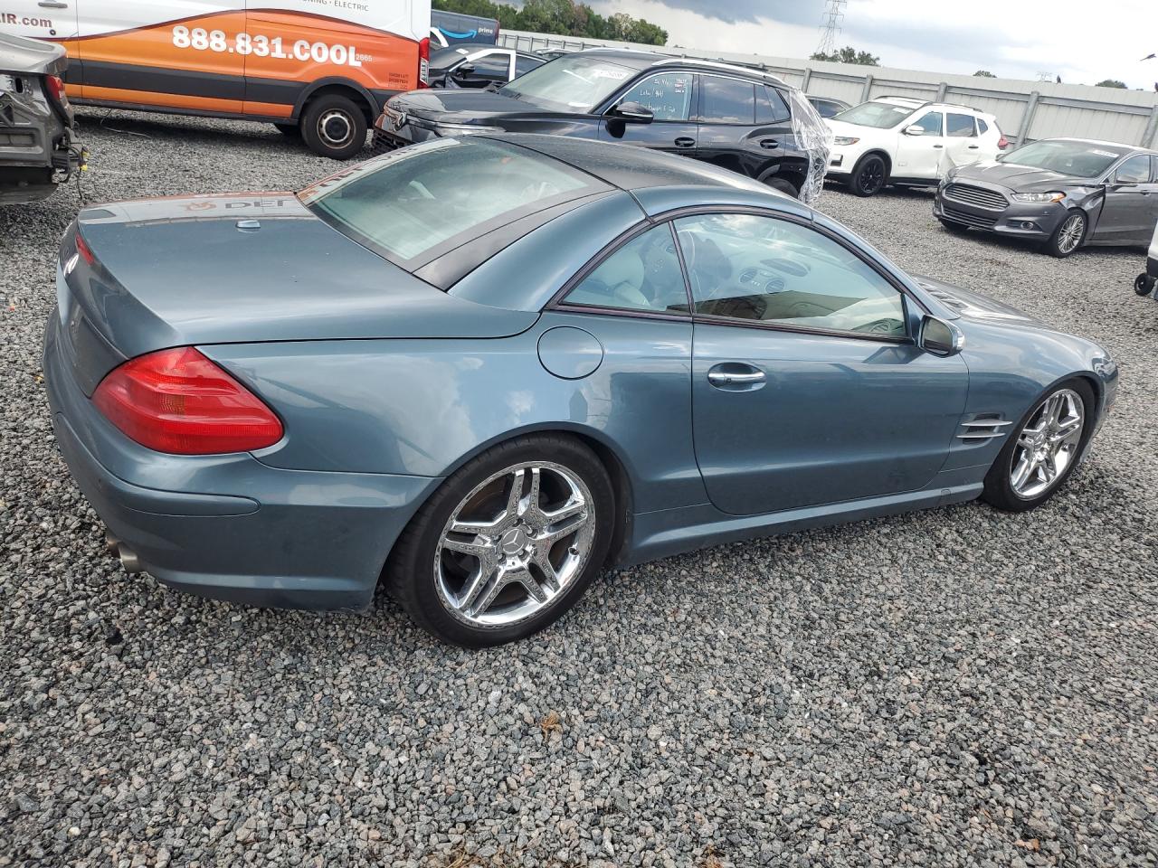 2006 Mercedes-benz Sl 500 Бирюзовый vin: WDBSK75FX6F110910