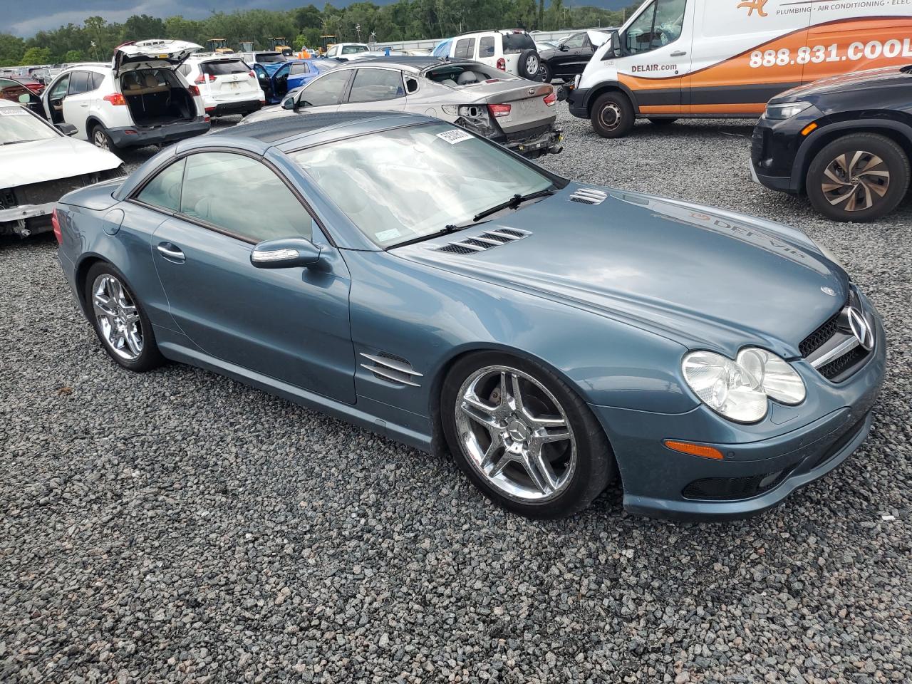 2006 Mercedes-benz Sl 500 Бирюзовый vin: WDBSK75FX6F110910