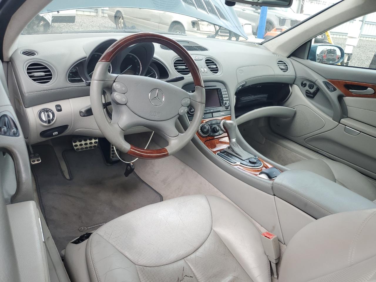 2006 Mercedes-benz Sl 500 Бирюзовый vin: WDBSK75FX6F110910