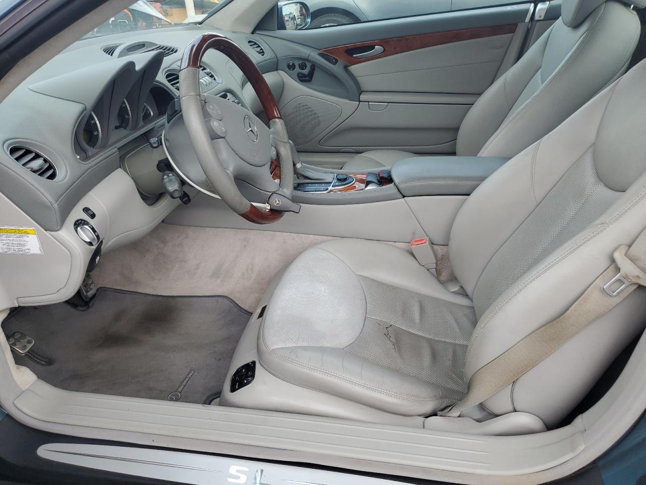 2006 Mercedes-benz Sl 500 Бирюзовый vin: WDBSK75FX6F110910