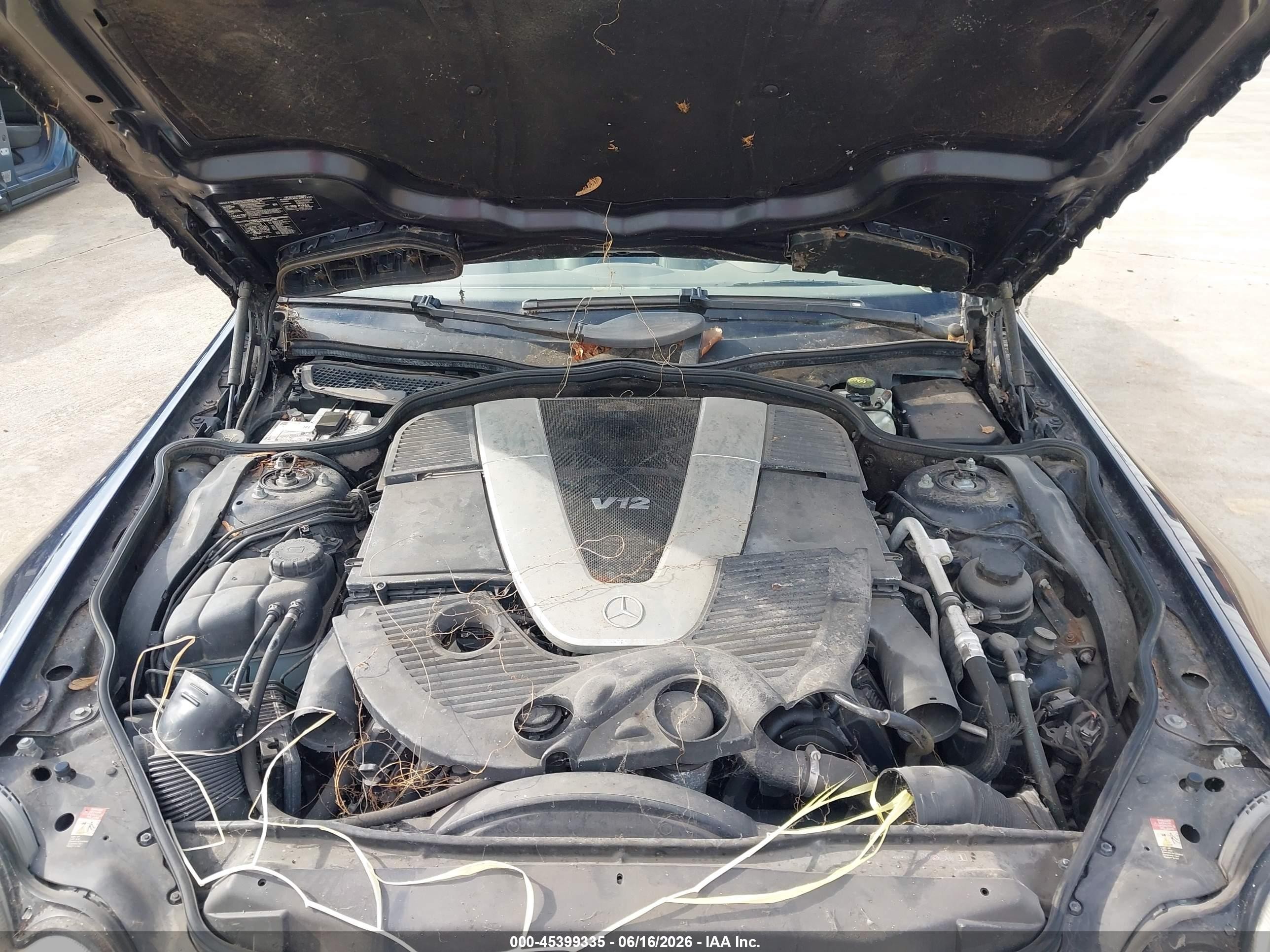 2005 Mercedes-benz Sl 600   Blue vin: WDBSK76F65F095982