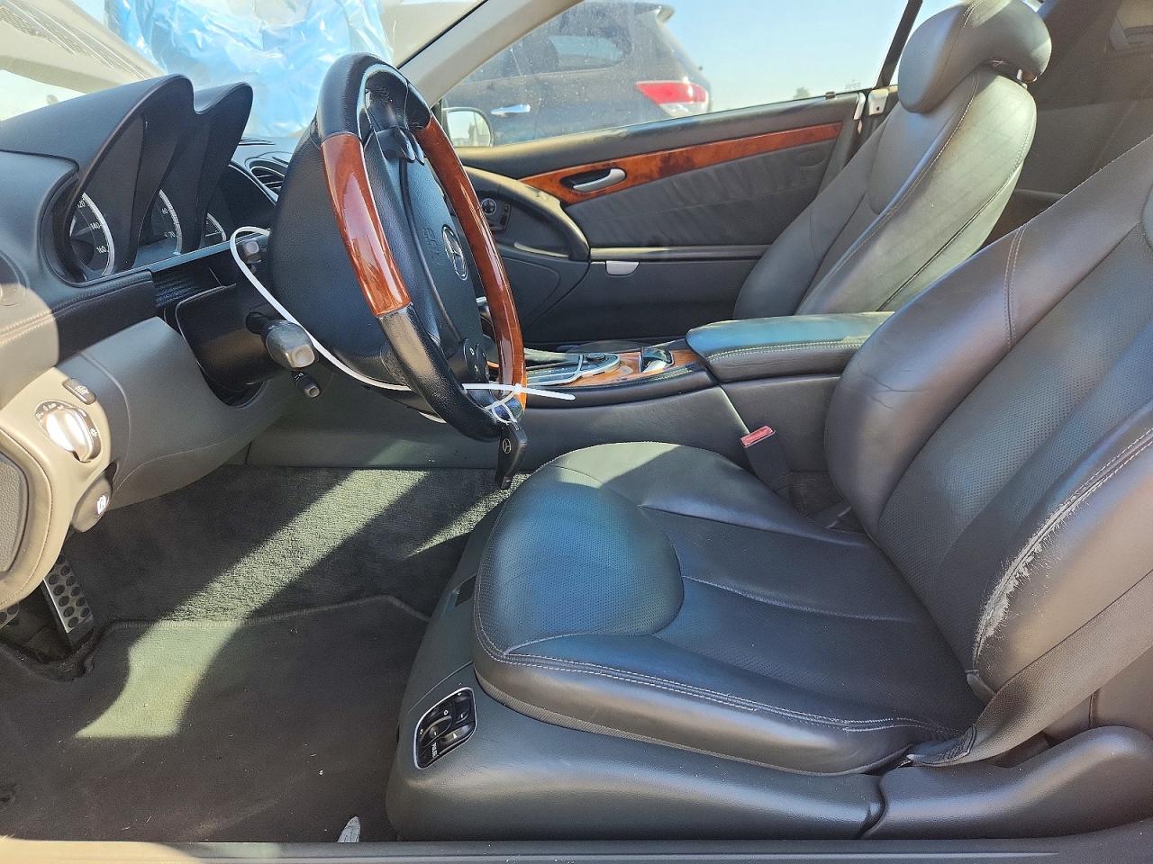 2005 Mercedes-benz Sl 600 Black vin: WDBSK76F65F096680