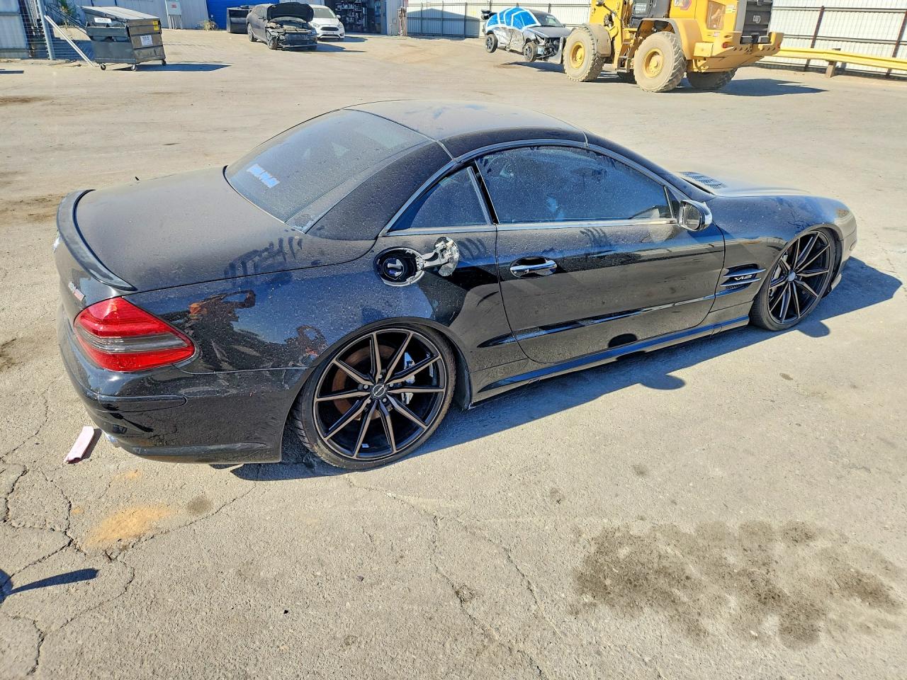 2005 Mercedes-benz Sl 600 Black vin: WDBSK76F65F096680