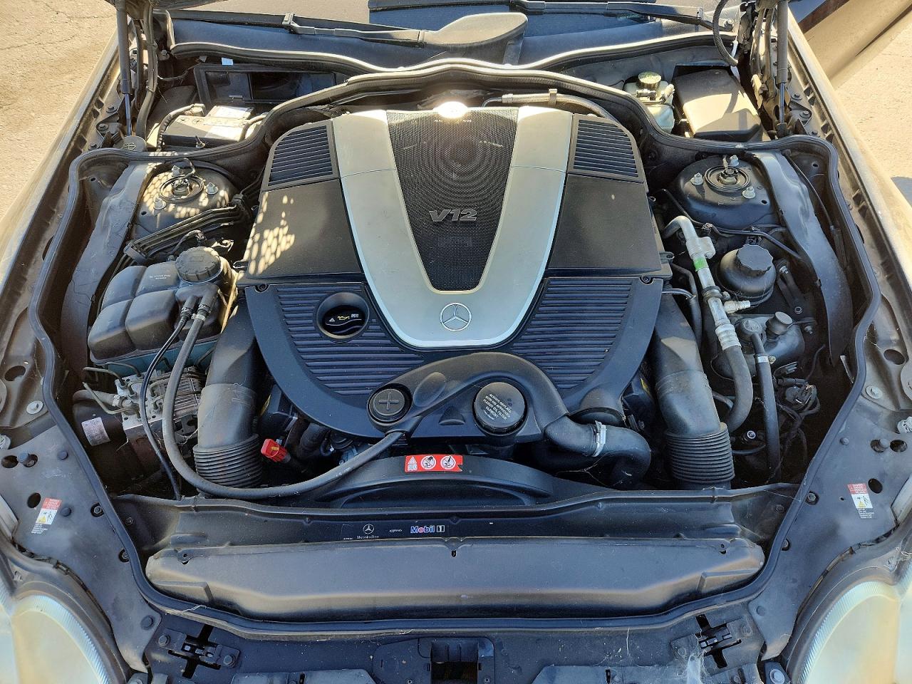 2005 Mercedes-benz Sl 600 Black vin: WDBSK76F65F096680