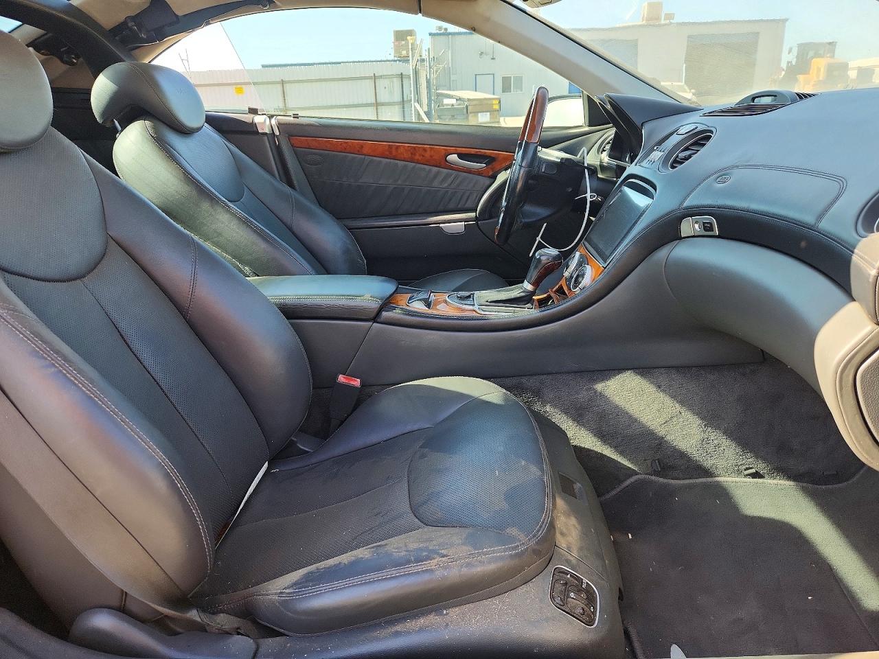 2005 Mercedes-benz Sl 600 Black vin: WDBSK76F65F096680