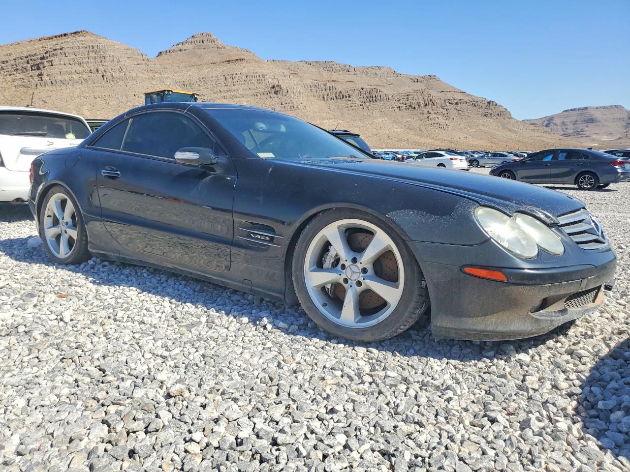 2004 Mercedes-benz Sl 600 Черный vin: WDBSK76F84F072959